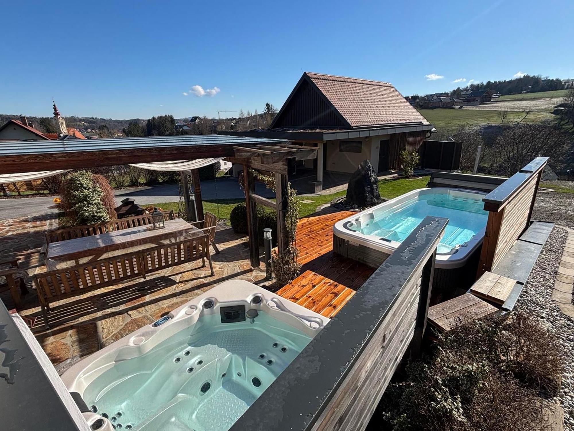 Das "Ferienhaus Eibiswald" Landhaus Refugium Im Schilcherland - Sauna Und Spa 외부 사진
